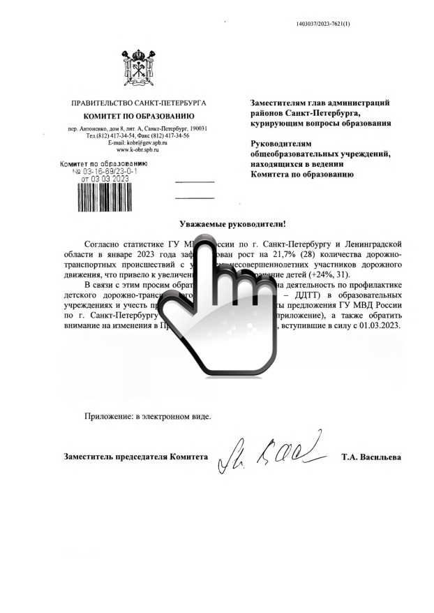 Обзор состояния детского дорожно-транспортного травматизма на территории Санкт-Петербурга за 12 месяцев 2022 года 